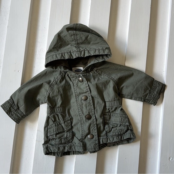 Old Navy Other - Old Navy Olive Green Hooded Jacket